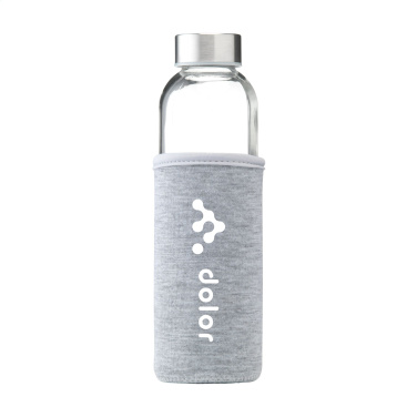 Logotrade promotional merchandise picture of: Senga Glass 500 ml drinking bottle