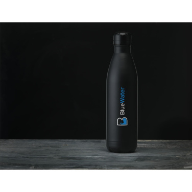 Logo trade promotional gifts image of: Topflask RCS Recycled Steel 750 ml drinking bottle