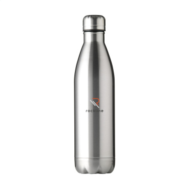 Logo trade promotional gifts picture of: Topflask RCS Recycled Steel 750 ml drinking bottle