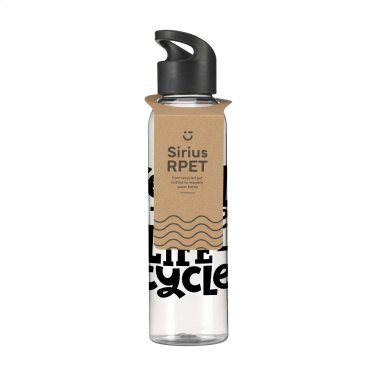 Logo trade promotional products picture of: Sirius GRS RPET 650 ml drinking bottle