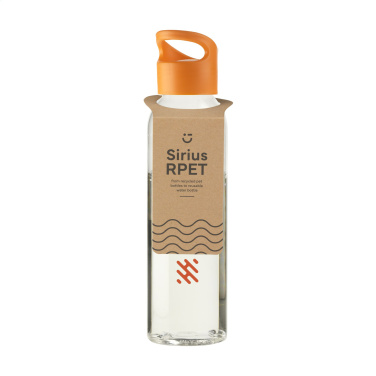 Logo trade promotional merchandise image of: Sirius GRS RPET 650 ml drinking bottle
