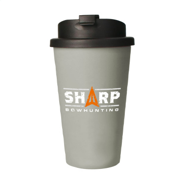 Logo trade business gift photo of: Eco Coffee Mug Premium Deluxe 350 ml coffee cup