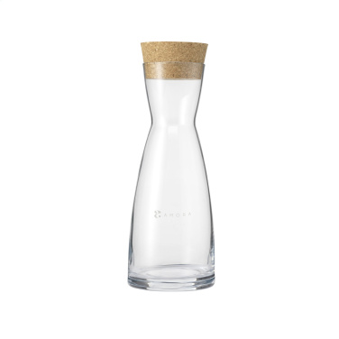Logo trade promotional giveaways picture of: Ypsilon Carafe 1 L with a cork cap