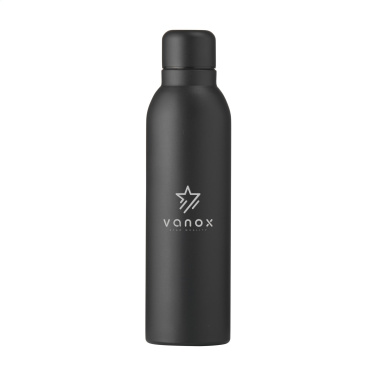 Logo trade promotional gifts picture of: Helios RCS Recycled Steel Bottle 470 ml