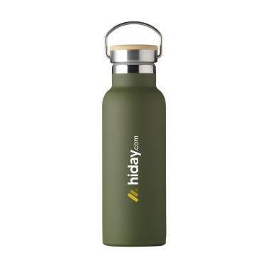 Logotrade promotional products photo of: Nordvik RCS Recycled Steel 500 ml drinking bottle