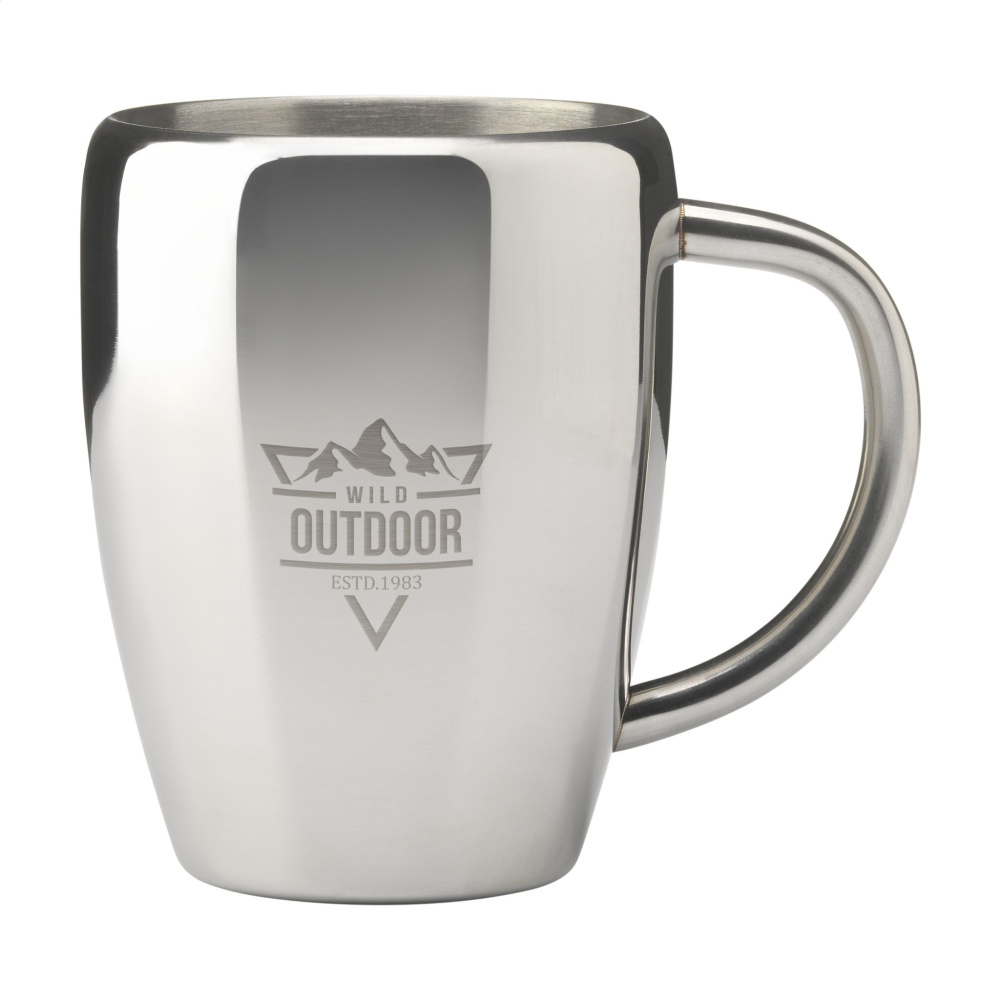 Logotrade promotional gift image of: SteelMug RCS Recycled Steel 220 ml