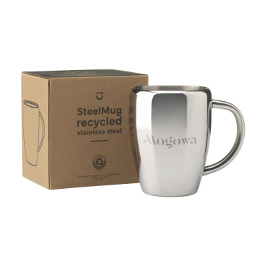 Logo trade promotional items picture of: SteelMug RCS Recycled Steel 220 ml