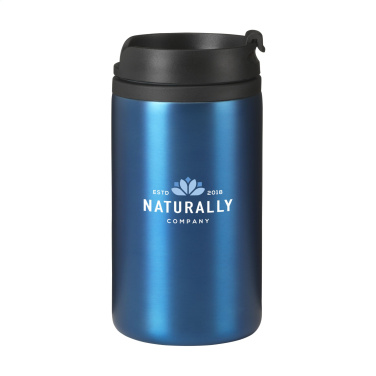 Logo trade promotional products image of: Thermo Can RCS Recycled Steel 300 ml thermo cup