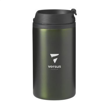 Logo trade promotional products image of: Thermo Can RCS Recycled Steel 300 ml thermo cup
