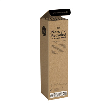 Logo trade promotional giveaways image of: Nordvik RCS Recycled Steel 750 ml