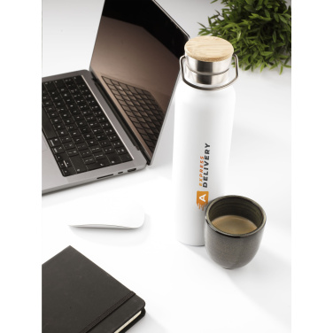 Logo trade promotional merchandise picture of: Nordvik RCS Recycled Steel 750 ml