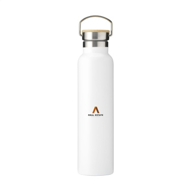 Logo trade business gifts image of: Nordvik RCS Recycled Steel 750 ml
