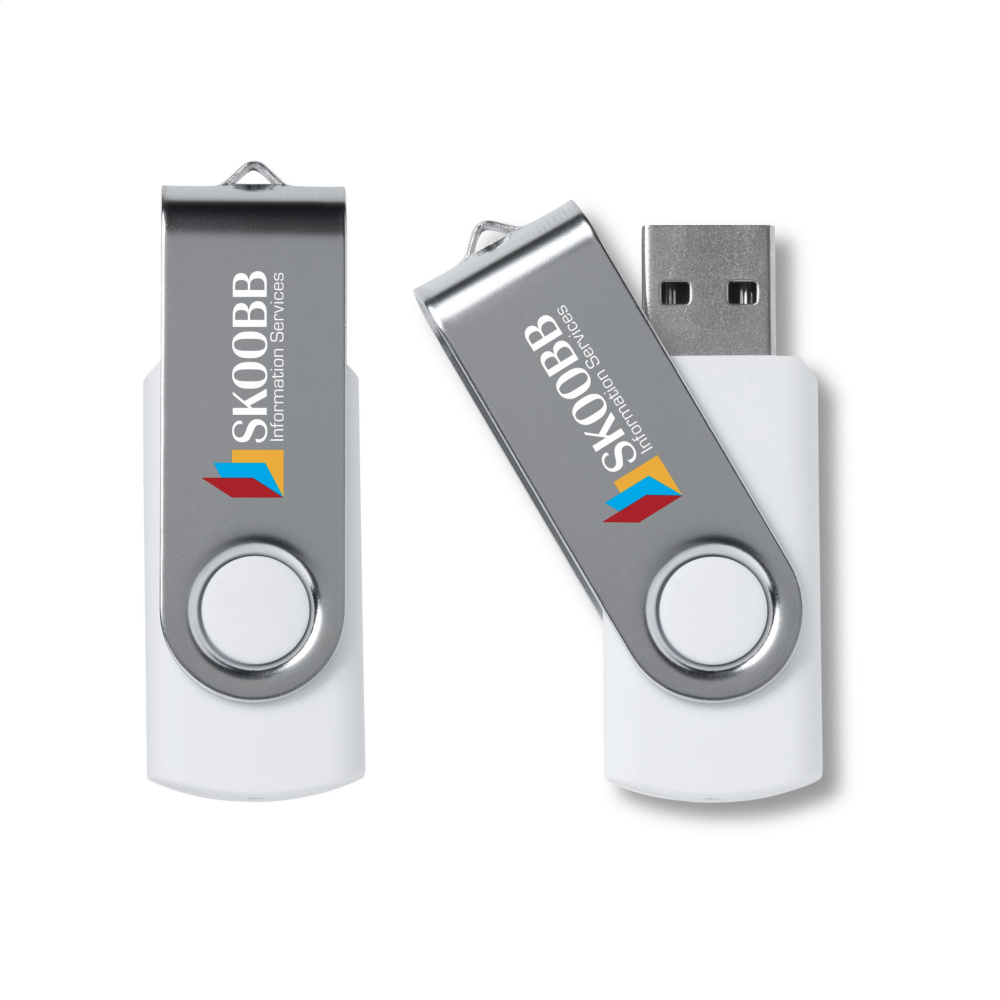 Logo trade promotional giveaway photo of: USB Twist 8 GB