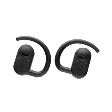 Logotrade promotional giveaways photo of: Fitsound RCS recycled plastic open ear TWS earbuds