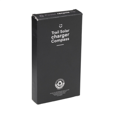 Logotrade promotional item picture of: Trail RCS Solar Charger Compass 8000