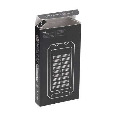 Logo trade business gifts image of: Trail RCS Solar Charger Compass 8000