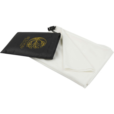 Logo trade corporate gifts picture of: Lucas RPET sport towel 50x100 cm