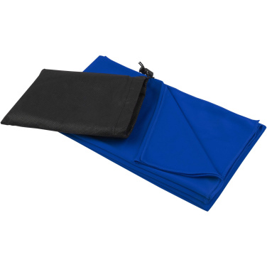 Logo trade advertising products image of: Lucas RPET sport towel 70x140 cm