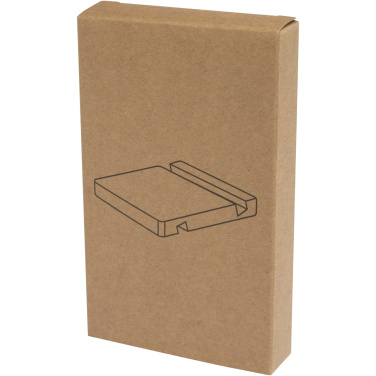 Logotrade promotional item picture of: Bubup bamboo 2-angled tablet and phone stand