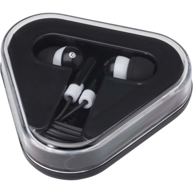 Logotrade promotional giveaway image of: Rebel earbuds with recycled plastic storage box