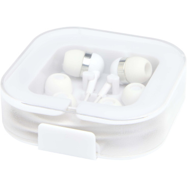 Logo trade promotional items picture of: Baekdu wired Type-C headset with recycled plastic storage box