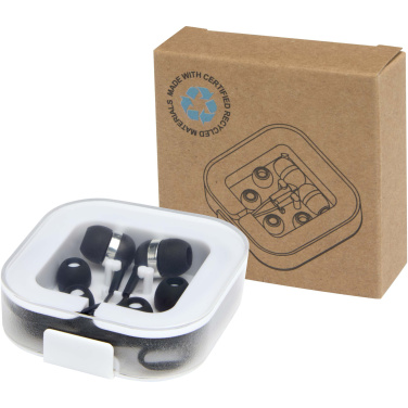 Logo trade promotional product photo of: Baekdu wired Type-C headset with recycled plastic storage box