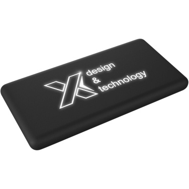 Logo trade corporate gift photo of: SCX.design P30 8000 mAh light-up solar power bank