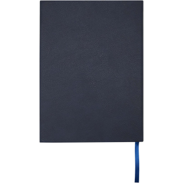Logo trade promotional giveaways image of: Alejandra A5 recycled plastic hard cover notebook