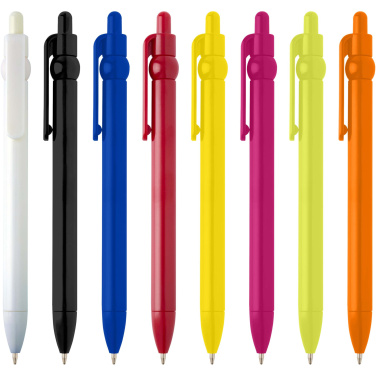 Logo trade promotional gifts picture of: Fidget recycled plastic ballpoint pen (black ink)