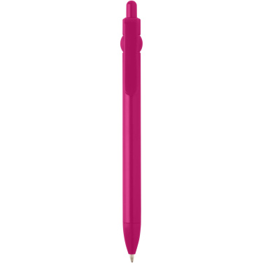 Logo trade business gifts image of: Fidget recycled plastic ballpoint pen (black ink)