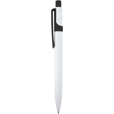 Logo trade advertising products picture of: Unica recycled plastic ballpoint pen (black ink)