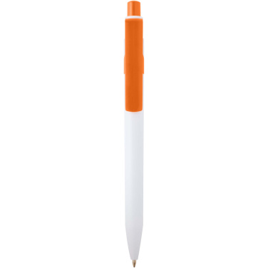 Logo trade promotional items image of: Unica recycled plastic ballpoint pen (black ink)