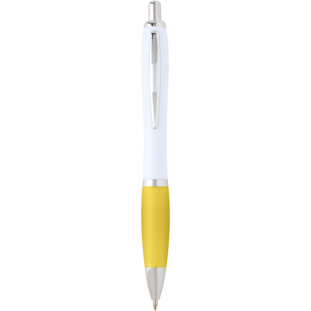 Logotrade promotional items photo of: Nash recycled plastic ballpoint pen (blue ink)