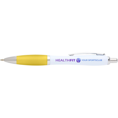Logotrade business gifts photo of: Nash recycled plastic ballpoint pen (blue ink)