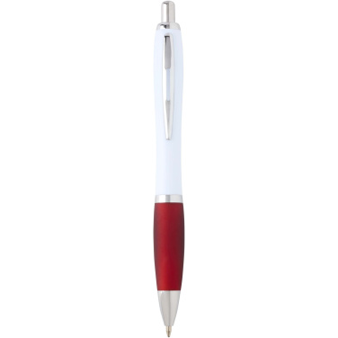 Logotrade promotional merchandise image of: Nash recycled plastic ballpoint pen (blue ink)