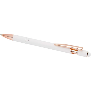 Logo trade promotional products image of: Nanna ballpoint pen with rose gold finish (blue ink)