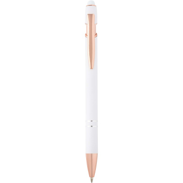 Logotrade advertising product picture of: Nanna ballpoint pen with rose gold finish (blue ink)
