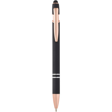 Logotrade promotional products photo of: Nanna ballpoint pen with rose gold finish (blue ink)