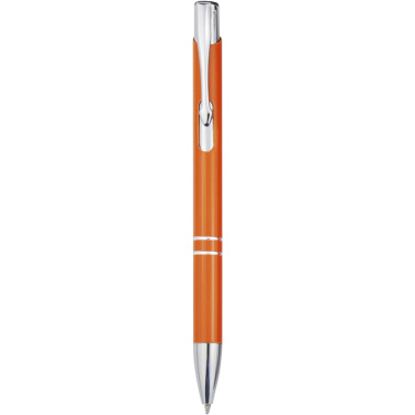 Logotrade business gift image of: Moneta recycled aluminium ballpoint pen (blue ink)
