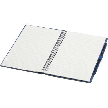 Logotrade advertising products photo of: Slate reusable soft cover notebook and pen set (black ink)