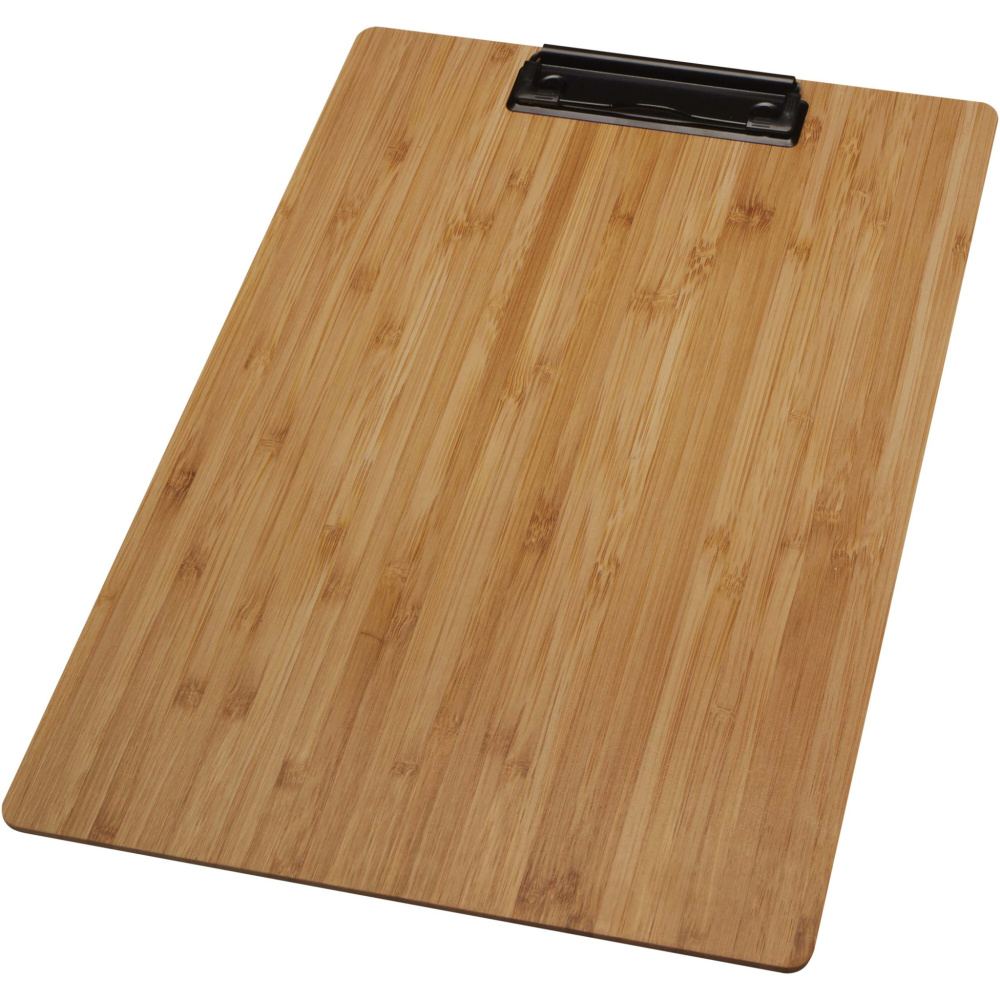 Logo trade business gift photo of: Tavula bamboo clipboard