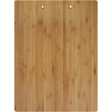 Logo trade business gifts image of: Tavula bamboo clipboard