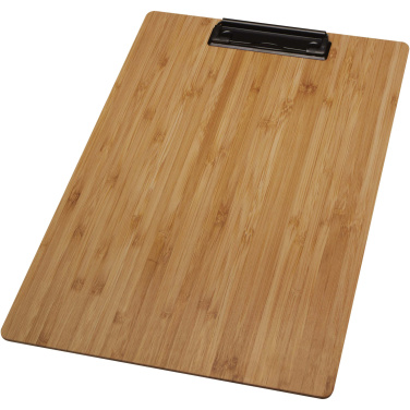 Logo trade corporate gifts image of: Tavula bamboo clipboard