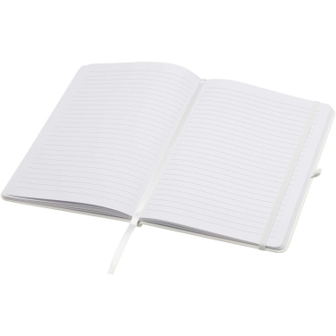 Logotrade promotional item picture of: Teak A5 recycled hard cover notebook with lined pages
