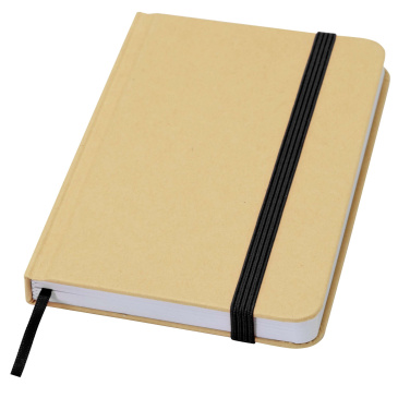 Logotrade advertising product image of: Reed A6 recycled hard cover notebook with plain pages