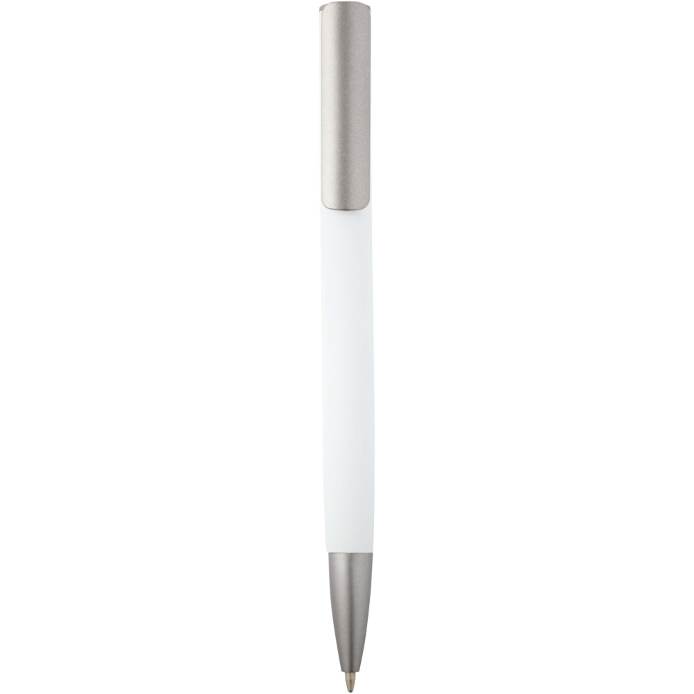Logo trade promotional products picture of: Ziguur recycled aluminium ballpoint pen (black ink)