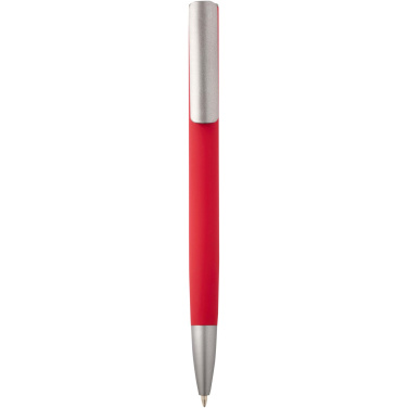 Logo trade promotional merchandise photo of: Ziguur recycled aluminium ballpoint pen (black ink)