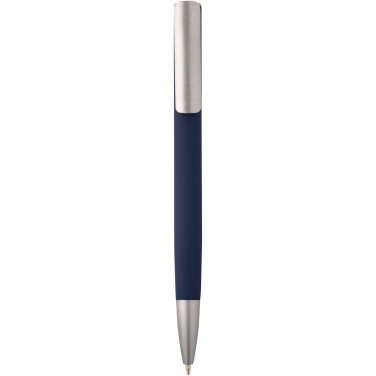 Logo trade corporate gifts picture of: Ziguur recycled aluminium ballpoint pen (black ink)