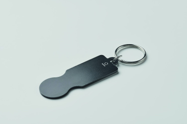 Logo trade promotional products picture of: Key ring with trolley token