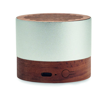 Logotrade promotional items photo of: Recycled aluminium speaker